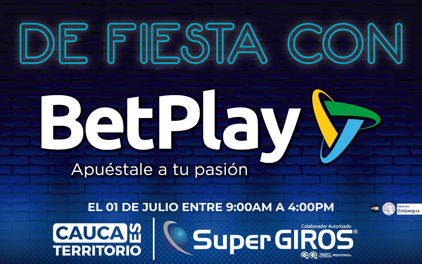 TYC DE FIESTA CON BETPLAY Red De Servicios Del Cauca S A REDCA